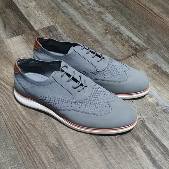 Harrison Myles Other - Harrison Myles Sz 10.5 Grey Casual Dress Shoes